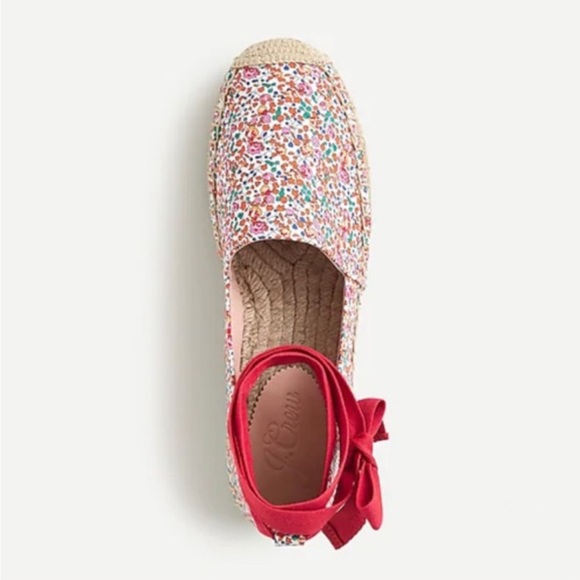 J. Crew - Liberty Print Espadrille Flats in Eloise floral - Picture 2 of 3
